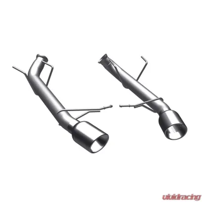 MagnaFlow 2011-2012 Ford Mustang Race Series Axle-Back Exhaust System, Stainless Steel - 15596