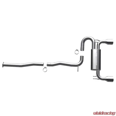 MagnaFlow 2009-2011 Mitsubishi Lancer Street Series Cat-Back Exhaust System, Stainless Steel - 15597