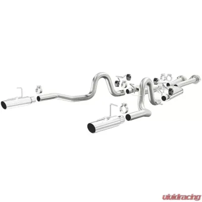 MagnaFlow 1994-1998 Ford Mustang Street Series Cat-Back Exhaust System, Stainless Steel - 15638