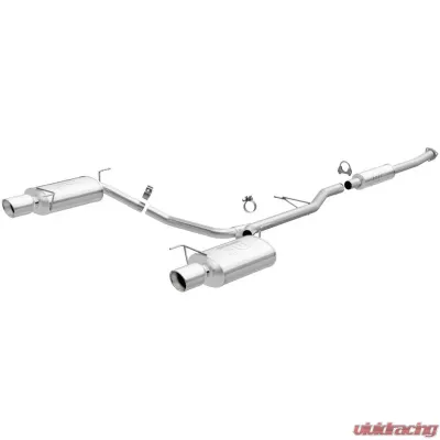 MagnaFlow Cat-Back Performance Exhaust System for 1998-2002 Honda Accord, Stainless Steel - 15640