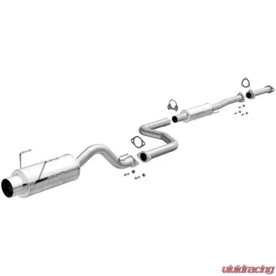 MagnaFlow Cat-Back Performance Exhaust System for 1992-2000 Honda Civic, Stainless Steel - 15643