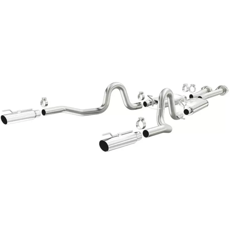MagnaFlow 1999-2004 Ford Mustang Street Series Cat-Back Performance Exhaust System - 15671