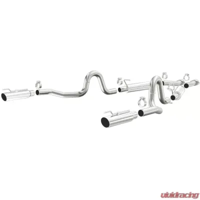 MagnaFlow 1994-1998 Ford Mustang Competition Series Cat-Back Exhaust System, Stainless Steel - 15677