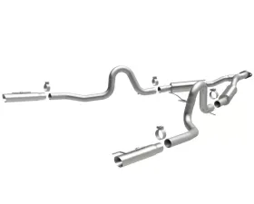 MagnaFlow 1999-2004 Ford Mustang Street Series Cat-Back Exhaust System, Stainless Steel