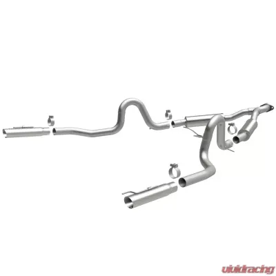 MagnaFlow 1999-2004 Ford Mustang Street Series Cat-Back Exhaust System, Stainless Steel - 15717