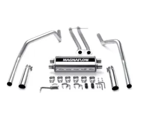 MagnaFlow Exhaust Products MF Series Stainless Cat-Back System for 1996-1998 Chevrolet C/K 1500 5.7L V8