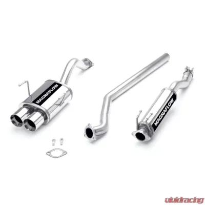 MagnaFlow 2002-2005 Honda Civic Street Series Cat-Back Exhaust System, Stainless Steel - 15757