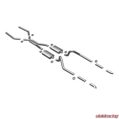 MagnaFlow 1967-1970 Ford Mustang Street Series Exhaust System, Crossmember-Back Performance - 15816