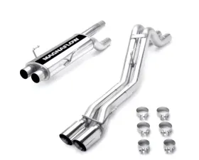 MagnaFlow 2004-2005 Dodge Ram 1500 Street Series Cat-Back Exhaust System, Stainless Steel
