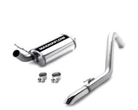 MagnaFlow 1991-1995 Jeep Wrangler Street Series Cat-Back Exhaust System, Stainless Steel