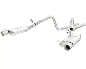 MagnaFlow 2005-2009 Ford Mustang Street Series Cat-Back Exhaust System, Stainless Steel