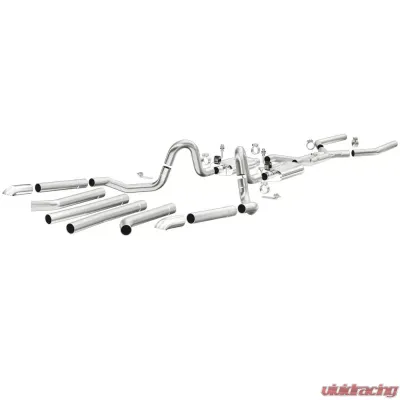 MagnaFlow Exhaust Products Street Series Stainless Crossmember-Back System - 15893