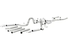 MagnaFlow Exhaust Products Street Series Stainless Steel Crossmember-Back System 15894