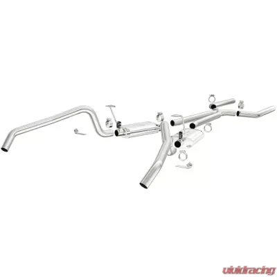 MagnaFlow Exhaust Products Street Series Stainless Crossmember-Back System - 15896