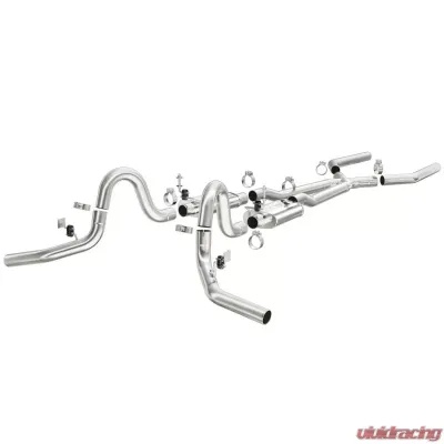 MagnaFlow Exhaust Products Street Series Stainless Steel Crossmember-Back System 15897 - 15897