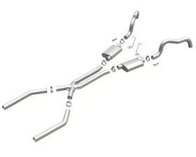 MagnaFlow Exhaust Products Street Series Stainless Crossmember-Back System 15899
