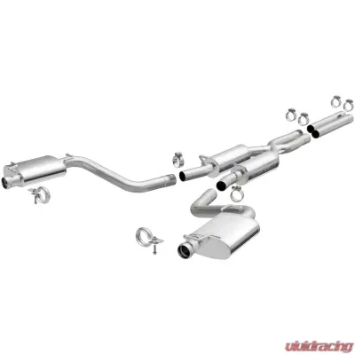 MagnaFlow 2009-2014 Dodge Challenger Street Series Cat-Back Exhaust System, Stainless Steel - 16514