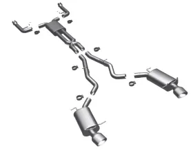 MagnaFlow Touring Series Stainless Cat-Back Exhaust System for BMW 16560