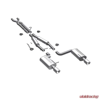MagnaFlow 2004-2006 Audi S4 Sport Series Cat-Back Exhaust System, Stainless Steel - 16586