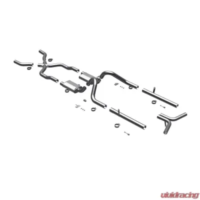 MagnaFlow 1955-1957 Chevrolet Bel Air Street Series Exhaust System, Crossmember-Back - 16596