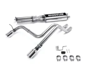MagnaFlow 2003-2006 Hummer H2 Street Series Cat-Back Exhaust System, Stainless Steel