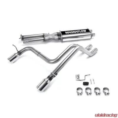 MagnaFlow 2003-2006 Hummer H2 Street Series Cat-Back Exhaust System, Stainless Steel - 16673