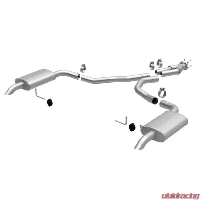 MagnaFlow 1975-1979 Chevrolet Corvette Street Series Cat-Back Exhaust System, Stainless Steel - 16710