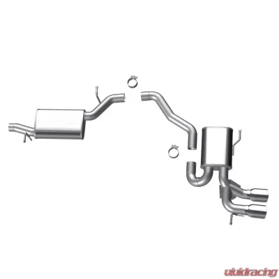 MagnaFlow 2006-2009 Audi A3 Quattro Touring Series Cat-Back Exhaust System, Stainless Steel - 16717