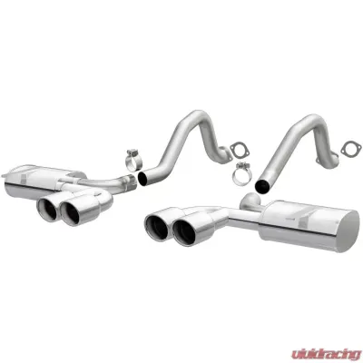 MagnaFlow 1997-2004 Chevrolet Corvette Street Series Axle-Back Exhaust System - 16732