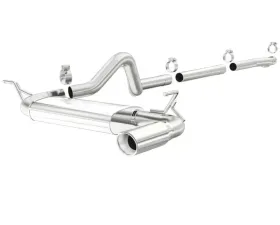 MagnaFlow 2007-2011 Jeep Wrangler Street Series Cat-Back Exhaust System, Stainless Steel
