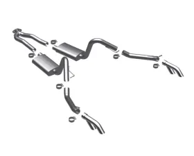 MagnaFlow 1975-1981 Pontiac Firebird Street Series Cat-Back Exhaust System, Stainless Steel