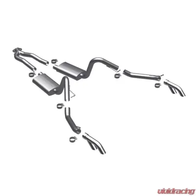 MagnaFlow 1975-1981 Pontiac Firebird Street Series Cat-Back Exhaust System, Stainless Steel - 16830