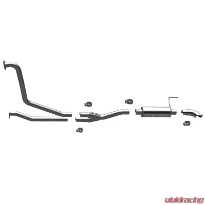 MagnaFlow 2007-2015 Nissan Titan Off-Road Pro Series Cat-Back Exhaust System - 17109