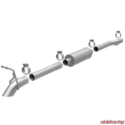 MagnaFlow 2007-2011 Jeep Wrangler Off-Road Pro Series Cat-Back Exhaust System, Stainless Steel - 17120