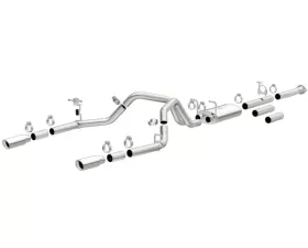 MagnaFlow Exhaust Products MF Series Stainless Cat-Back System for GMC Sierra 2015-2019 6.0L V8