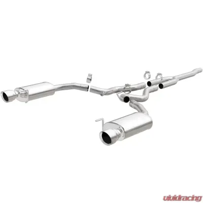 MagnaFlow 2015-2023 Ford Mustang Street Series Cat-Back Exhaust System, Stainless Steel - 19097