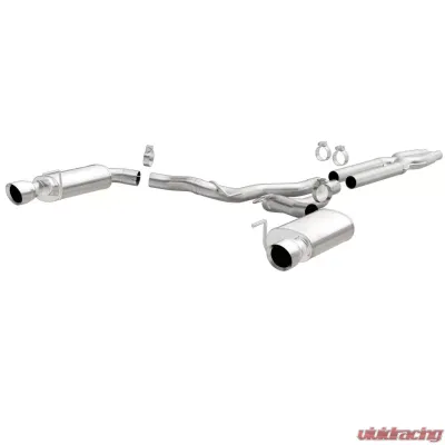 MagnaFlow 2015-2017 Ford Mustang Street Series Cat-Back Exhaust System, 19100, Stainless Steel - 19100