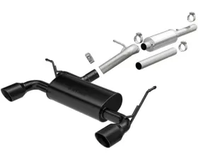MagnaFlow MF Series Black Cat-Back Exhaust System for Jeep Wrangler 2012-2017 3.6L V6