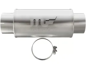 MagnaFlow 7 X 7in. Round Straight-Through Performance Exhaust Muffler 12776