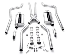 MagnaFlow Exhaust Products Street Series Stainless Crossmember-Back System