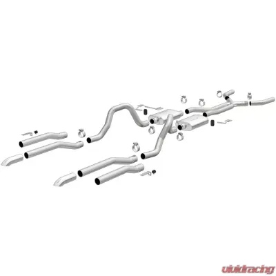 MagnaFlow Exhaust Products Street Series Stainless Crossmember-Back System - 19303