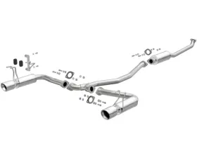 MagnaFlow 2016-2020 Honda Civic Street Series Cat-Back Performance Exhaust System
