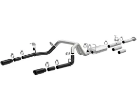 MagnaFlow Exhaust Products MF Series Black Cat-Back System GMC Sierra 2015-2019 6.0L V8