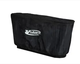 Volant Pre-Filter Air Intake 6 Inch Length 14 x 2.5 Inch Top 12 x 4 Inch Base Oval