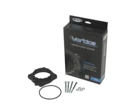 Volant Black 1 Inch Throttle Body Spacer RAM 1500-3500 | Dodge Durango | Chrysler Aspen 2009-2012