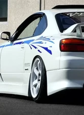 VERTEX Rear Bumper Nissan Silvia S15 99-02                                     - VER-S15-RB - Image 3