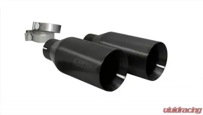 CORSA Performance Single 5.0" Straight Cut Gunmetal PVD Tip Kit Ford Raptor 2017-2025 - 14051GNM