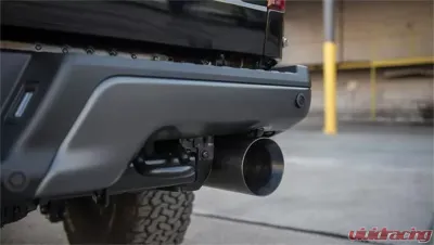 CORSA Performance Single 5.0" Straight Cut Gunmetal PVD Tip Kit Ford Raptor 2017-2025 - 14051GNM