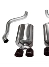 CORSA Performance 2.5" Catback Exhaust Dual Rear Exit w/Twin 3.5" Black PVD Pro-Series Tips Chevrolet Corvette C6 2009-2013                                     - 14108CBBLK - Image 3