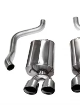 CORSA Performance 2.5" Catback Exhaust Dual Rear Exit w/Twin 3.5" Polished Pro-Series Tips Chevrolet Corvette C6 2009-2013                                     - 14108CB - Image 3